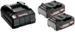 Metabo Basic-set akkucsomag 2x2, 0Ah akku plusz töltő