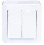 Zilan Intrerupator Dublu, pentru Quatric, 10 A, 250 V (ZLN-QC-6-0315)
