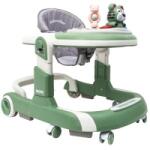 Z-tools Premergator cu 6 Roti Silentioase, Z Tools, 6 Luni+, Sezut Reglabil, Pliere Usoara, Verde (ZLN-ZTS9131)