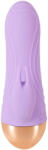Cuties - mini vibrator cu braț pentru clitoris, reîncărcabil și rezistent la apă (mov) (54084310000) Vibrator
