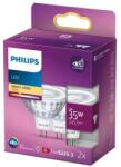 Philips 2 darabos LED izzó szett GU5, 3/MR16/5W/12V 2700K 597623 (P7917)