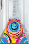 Conceptum Hypnose Hall Carpet (150 x 200) Multicolor Diametro Djt