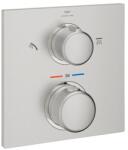GROHE Spa Allure termosztátos zuhany vezérlő 2 kimenethez , fejzuhany/kézizuhany , SuperSteel (GR-29181DC2)