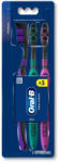Oral-B Dual Clean fogkefe közepes erősségű sörtékkel (3 db)