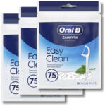 Oral-B Easy Clean fogselyem pálcika mentolos ízesítéssel (3x75 db)