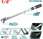 TOTAL One-Stop Tools Nyomatékkulcs 500mm, 40-200N. m, /INDUSTRIAL (THPTW200N2)