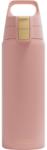SIGG Shield ONE Playful Peach rozsdamentes acél kulacs szénsavas italokhoz, szivárgásmentes, BPA-mentes, 750 ml, rózsaszín