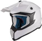 MT Helmets Casca MT Helmets Falcon S - Integrală, alb lucios (136200PA000)