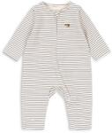 Konges Sløjd gyerek rugdalózó pamut elasztánnal BASIC ZIP ONESIE GOTS - fehér 62