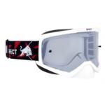 SPECT Eyewear Ochelari de motocross Red Bull Spect Evan, albi, lentile fumurii/argintii (M150-928)