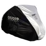 Oxford Husă dublă pentru bicicletă Oxford Aquatex (negru/argintiu) (M001-27)