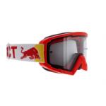 SPECT Eyewear Ochelari de motocross Red Bull Spect Whip, roșii, lentile transparente (M150-941)