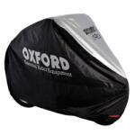Oxford Husă pentru bicicletă simplă Oxford Aquatex (negru/argintiu) (M001-26)