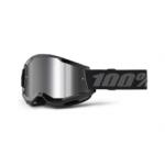  Ochelari de motocross 100% Strata 2 cu oglindă nouă (M150-887-MAIN)