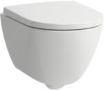 Laufen Pro X csendes öblítésű fali kerámia WC csésze LCC Active bevonattal és duroplast ülőkével, fehér H866863A000001 (H866863A000001)