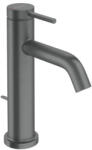 Hansgrohe Tecturis S 110 mosdó csaptelep automata lefolyógarnitúrával, szálcsiszolt fekete króm 73310340 (73310340)