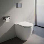 Laufen Pro X csendes öblítésű álló kerámia WC csésze Rimless, fehér H8238610000001 (H8238610000001)