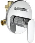 Laufen Pro X falba süllyesztett egykaros kádcsaptelep zuhanyváltóval és belső egységgel, króm HF506981100000 (HF506981100000)