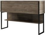 Hanah Home Komód Fekete Dió Luxe - Fekete, Dió