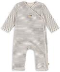 Konges Sløjd gyerek pamut elasztán rugdalózó BASIC NEWBORN ONESIE GOTS - fehér 62