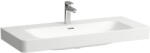Laufen Pro X porcelán mosdó csiszolt alsó felülettel 105x46 cm csaplyukkal és túlfolyóval, fehér H8168690001041 (H8168690001041)
