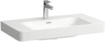 Laufen Pro X porcelán mosdó csiszolt alsó felülettel 85x46 cm 3 csaplyukkal és túlfolyóval, fehér H8168670001081 (H8168670001081)