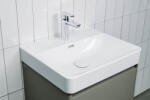 Laufen Pro X porcelán 55x47 cm mosdó csaplyukkal és túlfolyóval, fehér H8108620001041 (H8108620001041)