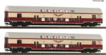 Roco 6280046 Emeletes személykocsi készlet, 2. o. , Sputnik, DR IV (9005033391683)