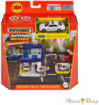 Mattel : Action Drivers Police Traffic Center Rendőrségi játékszett Ford kisautóval (HRY44)