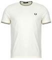Fred Perry Rövid ujjú pólók TWIN TIPPED T-SHIRT Bézs EU M