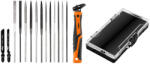NEO TOOLS Set de freze și ferăstraie, 14 piese, cu mâner cu fixare rapidă, în cutie de plastic (44653) Pila