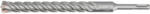 TOYA Burghiu pentru beton cu secțiune transversală, SDS Plus, 22×260 mm (YT-42371) Burghiu