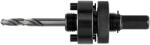 GRAPHITE burghiu de centrare cu adaptor, freze bimetal 32-152 mm, tijă hexagonală (56T754)