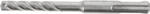 TOYA Burghiu pentru beton cu 4 tăișuri, SDS Plus, 8x110 mm (YT-419755) Burghiu