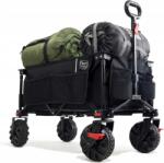 Timber Ridge Kocsi Strandra Bevásárláshoz 135L 100 Kg Strapabíró Összecsukható Acél (PL7)