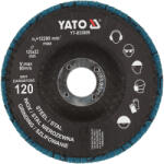 TOYA Disc abraziv cu lamele P120, 125 mm (YT-833009)