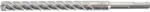 TOYA Burghiu pentru beton cu 4 tăișuri, SDS Plus, 14×210 mm (YT-419783) Burghiu