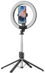 Blavec Aura P55 Selfie LED körfény + állvány 2.3m, fekete (RLP55-TRB23)