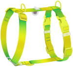 COLLAR színátmenetes kutyahám XL zöld QR-kódos azonosítóval