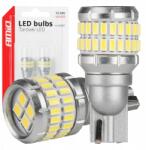 AMiO Led izzók Canbus T15 W16W 48SMD 4SMD 3014 3030 White 12V 24V AMIO-04261