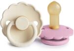 Frigg 2 db-os cumi FRIGG DAISY CREAM/ LUPINE, 6-18 hó, kaucsuk