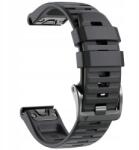 Garmin Quickfit Fejpánt Garmin Fenix 5 6 7 8 47mm Pro Solar Fekete (GARMIN FENIX 5 6 7 PRO SOLAR QUICKFIT EASYFIT)