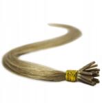 Modern-hair Mikrogyűrűs Haj Melírozott Természetes Mikrogyűrű 60 CM hűvös szőke 10 (I60/10)