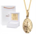Goldmark Arany Nyaklánctartó Medállal Keresztelőre, Elsőáldozásra 14K 585 - allegro - 162 010 Ft