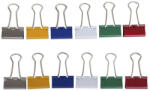 MAUL Binder csipesz MAUL 25 mm színes 12 darabos (2132599) - papir-bolt