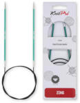 KnitPro Zing - fém fix körkötőtű - 60cm - 3 mm