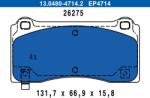 ATE Set placute frana ATE 13.0480-4714.2 (13.0480-4714.2)