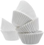  Mini bonbon papír kapszula, fehér-120db-os