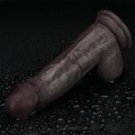 Lovetoy Dildo Realist Sliding Skin Pro II, Silicon Dual Density, 20 cm Dildo