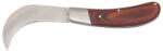 Albainox Cutit de Recoltat struguri / Altoit, de tip Briceag, Pliabil, Maner Lemn, Lama curbata 9cm Albainox 25377